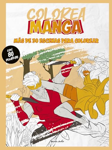 Portada de Colorea manga