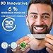 9D Sensitive Teeth Whitening Strips- Professional Enamel-Safe Formula, Fast Stain Removal for Coffee Drinkers & Smokers, Sensitivity-Free Whitening Kit-14Pairs (28Strips)