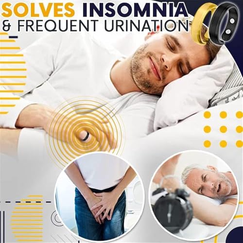 Image of Blood Sugar Control Ring, Adjustable Magnetic Therapy Ring for Blood Sugar Management, Lymphatic Drainage, Arthritis Pain Relief (GOLD, 5)
