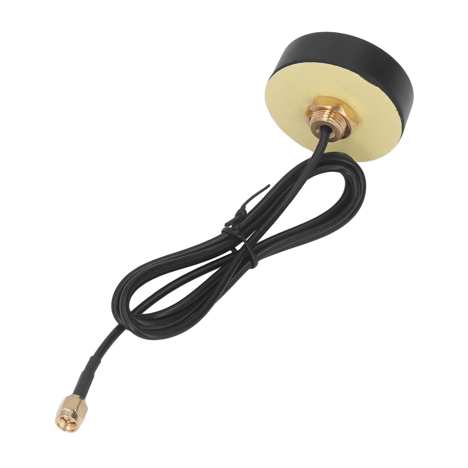 Antenna GPS Impermeabile 28dBm con Connettore SMA Maschio, Antenna Esterna ad Alto Guadagno con Base Magnetica per Navigazione Satellitare e Dispositivi di Posizionamento