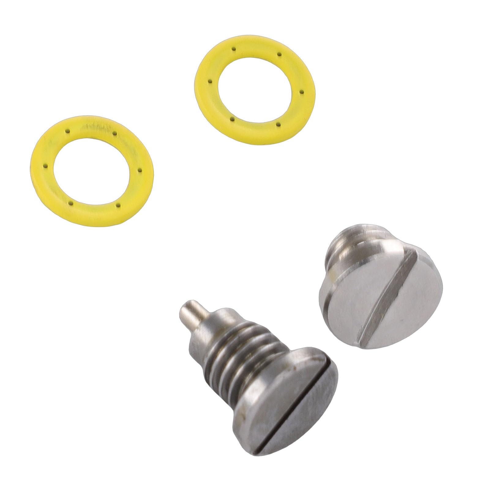 Tnfeeon Juego de Tapones de Repuesto de Tornillos de Metal para Fuerabordas Mariner 22-8M0058389 10-79953Q04 Fácil Instalación y Mantenimiento Drenaje de Caja de Engranajes Marinos Tapón de Drenaje