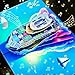 CNLITIHEKA Musical Cruise Ship Pop Up Card, Light & Music Dad Birthday Cards, 3D Father's Day Card, Music Pop Up Birthday Card, Happy Anniversary Card, for All Occasion with Envelope.
