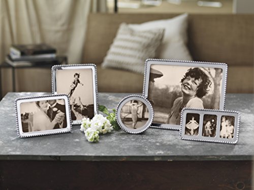 Mariposa Small Beaded 4 X 6 Frame #TOP1