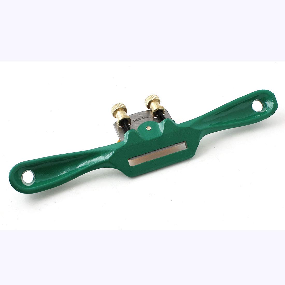 Taytools 469560 Flat Bottom Spokeshave – Fine Adjustment, 2 Inch Wide High Carbon Steel Blade (RC 55-60), Ductile Cast Iron Body, 9-1/2 Inch Overall