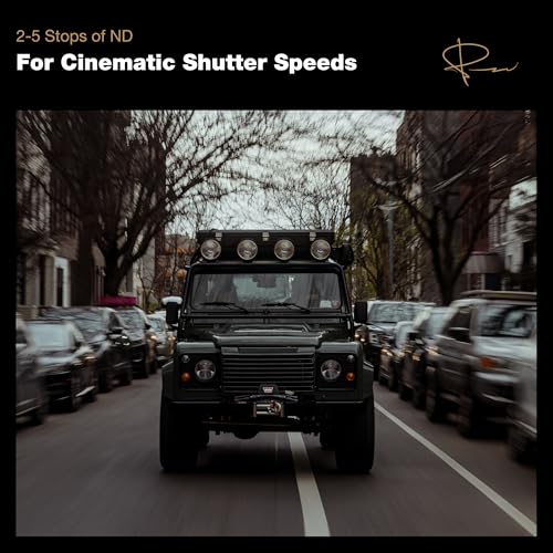 Image of PolarPro 82mm Peter McKinnon Mist VND Camera Filter - 2-5 Stop Variable Neutral Density Lens Filter for DSLR /Mirrorless Pro Video - for Cinematic Shutter Speed Control + Diffusion