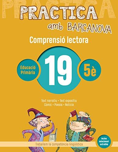 Portada de Comprensio Lectora 19 5º Educacion Primaria Practica amb Barcanova Ed