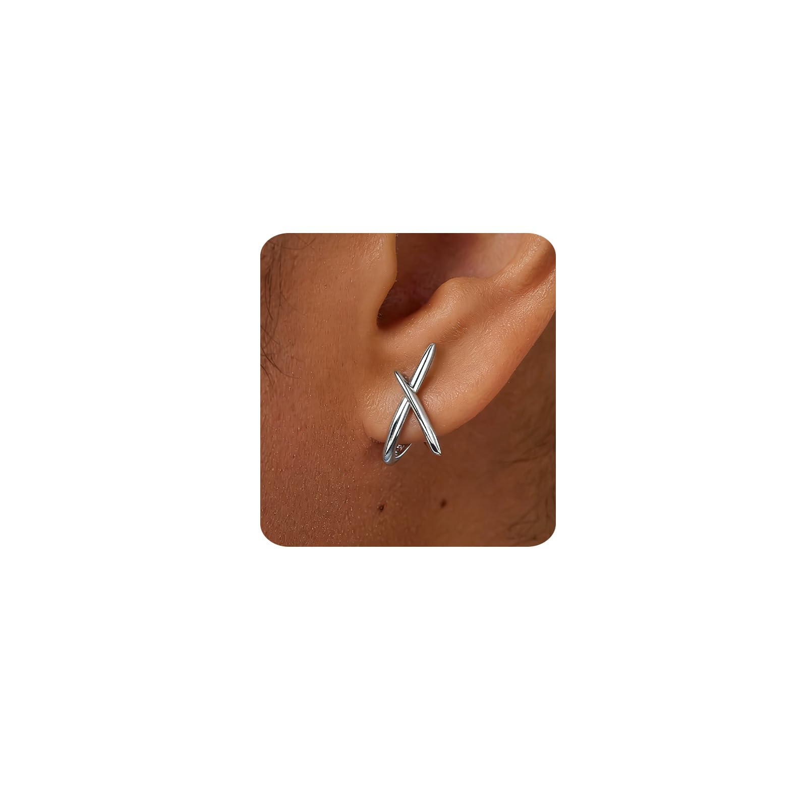 Gold Earrings for Women Trendy,14K Gold Stud Earrings Dainty Earrings Simple Minimalist Gold Earrings Hypoallergenic Earring for Women Gifts