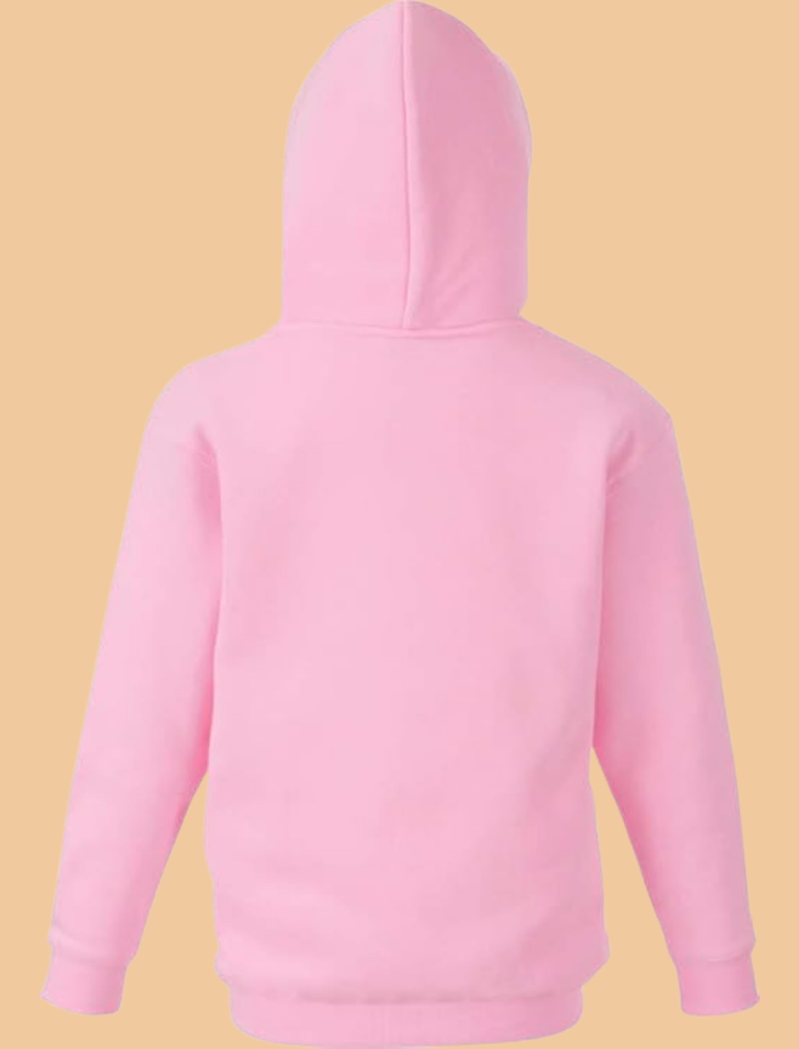 More & More Men's & Women's Regular Fit Cotton Hooded Hoodie (Panda Hoodie Pink-34_Pink_10-12 Years) - Image 7 thumbnail