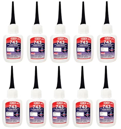 Strong Instant Bonding Adhesive super-fast glue for plastic, ceramic, rubber, glass, metal, shoe, banner, instant adhesive Cyanoacrylate glues Super Bond 743 Fast Strongest Bonding Easy to Use (10) (B0CQD2Y286) Amazon Price History, Amazon Price Tracker