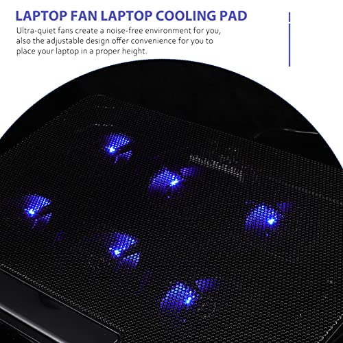 Base enfriadora para laptop VILLCASE con ventiladores ajustables miniatura 5