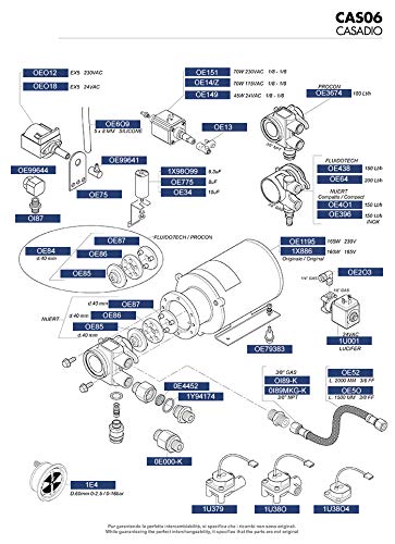 Pompa Vibrazione Ulka Ex5 24v 50/60hz Uscita