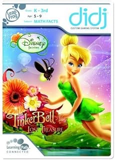 LeapFrog Didj Custom Learning Game: Tinker Bell and the Lost Treasure