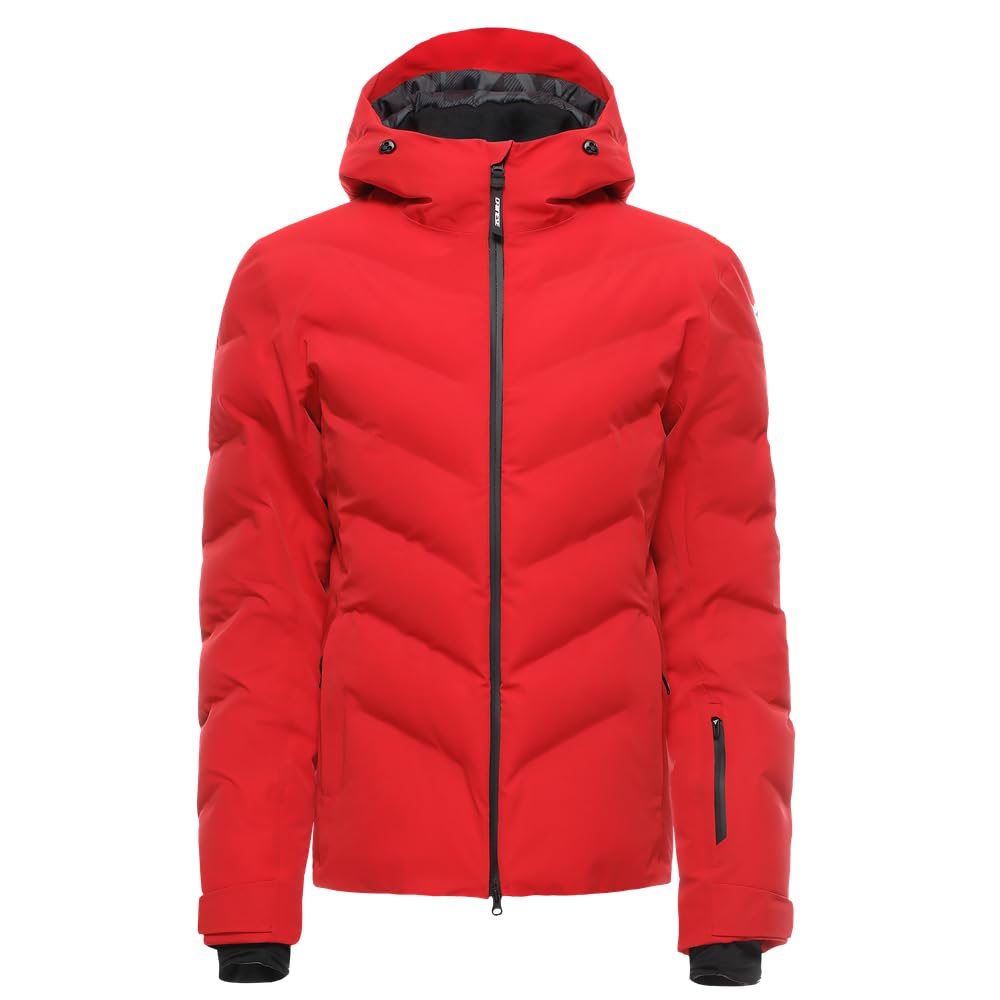 Dainese - Etesia Aerosense-Dry Jacket, Ski Jacket with Warm Padding, Waterproof and Breathable, Man, Racing-Red, L