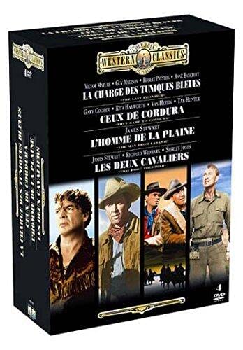 Coffret westerns classics : la charge des tuniques bleues ; l'homme de la plaine ; ceux du cordura