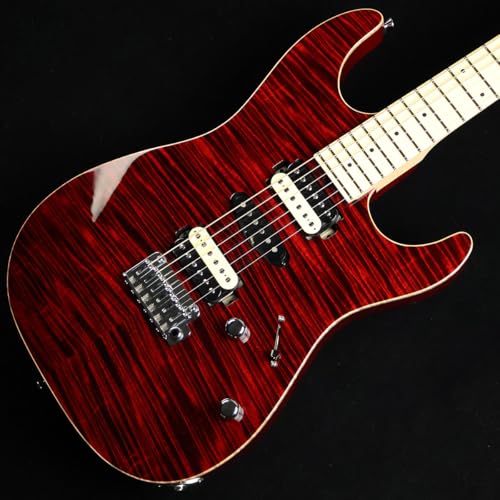Ts Guitars DST-Pro22 Exotic Maple Black Cherry S/N:032786 ティーズギター