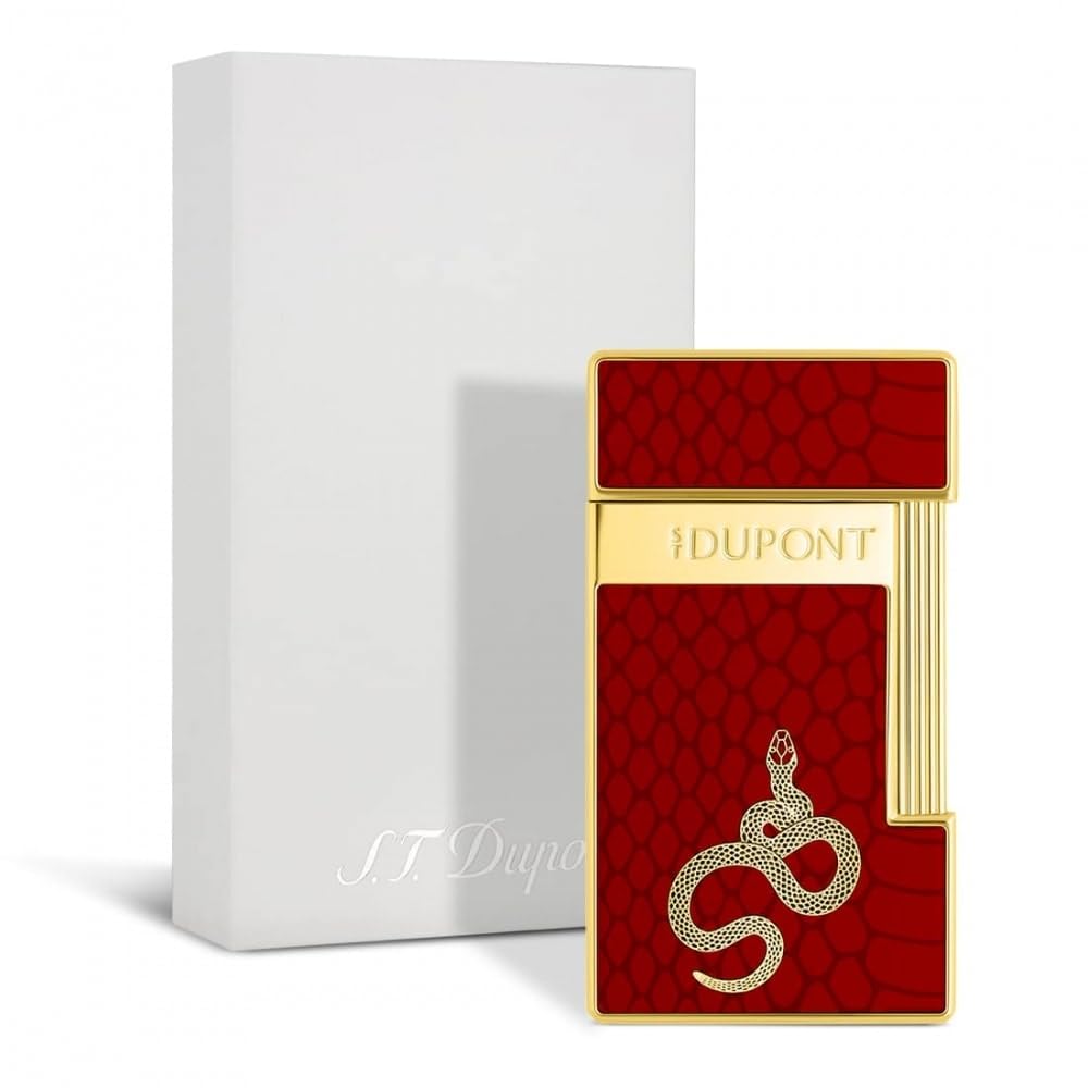 ST Dupont - Encendedor Slimmy Snake Rojo