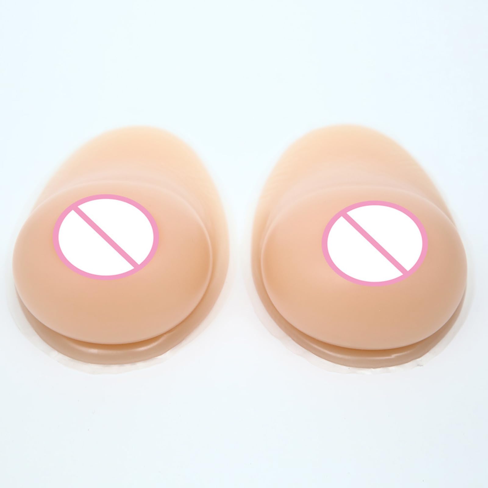 TUBETOP 1 Par De Pechos Falsos Autoadhesivos Tetas De Falso para Travestis Y Entusiastas Seno Falso Transgénero Que Logran Curvas Naturales Sin Esfuerzo Flesh-1200g
