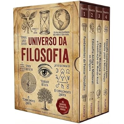 Universo da Filosofia - 4 Livros - Guia completo para iniciantes &mdash; do zero ao debate contempor&acirc;neo: Grandes pensadores e grandes perguntas &mdash; um percurso ... agora na filosofia