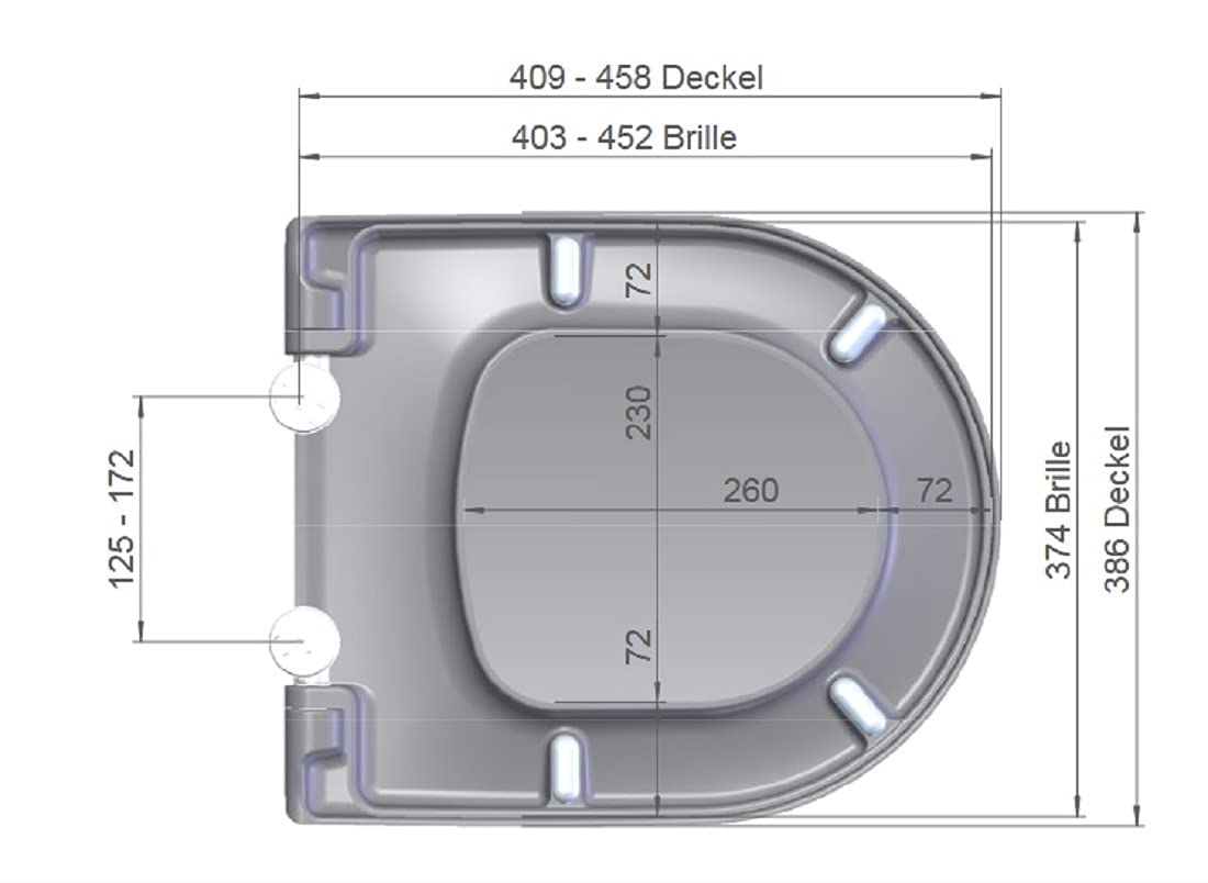 WC-deska sedesowa do ceramiki VILLEROY & BOCH SUBWAY 38x44 wolnoopadająca,wypinana, antybakteryjna, duroplastowa, biała