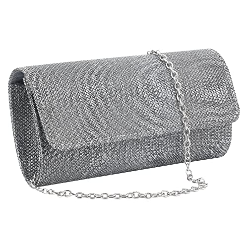 Naimo Flap Dazzling Small Clutch Bag Evening Bag With Detachable Chain #TOP4