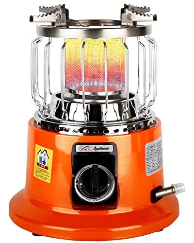 Chauffage à gaz portable, réchaud de camping portable, puissance jusqu'à 3 000 W, zone applicable jusqu'à 30 mètres carrés, pour le camping, la cuisine, le jardin, la terrasse, l'intérieur et l'e Chauffage à gaz portable, réchaud de camping portable, puissance jusqu'à 3 000 W, zone applicable jusqu'à 30 mètres carrés, pour le camping, la cuisine, le jardin, la terrasse, l'intérieur et l'e
