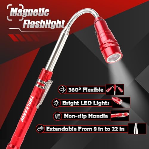 Image of TOOLEAGUE 7Pcs Telescoping Magnetic Pickup Tool Set