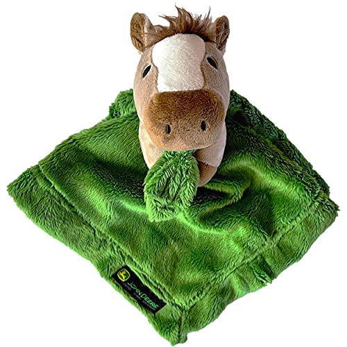 Image of John Deere John Dere Baby Cuddle Blanket Farm Animal, Green, One Size