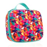 ZIPIT Jumbo Pencil Case for Girls, Cute Pencil Box for School, Large Capacity Stationery Organizer Box ,Colorful