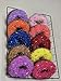 100% Handmade Crochet Donut Design Dish Scrubber Dishwash Scrubbies 3 Set