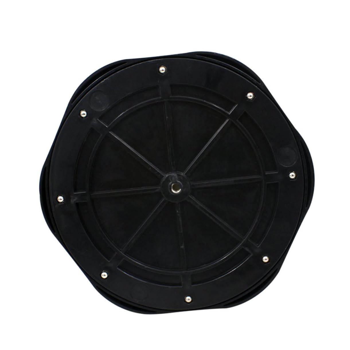 Abaodam Pad Allenamento Batteria 10 Pollici Nero in Plastica