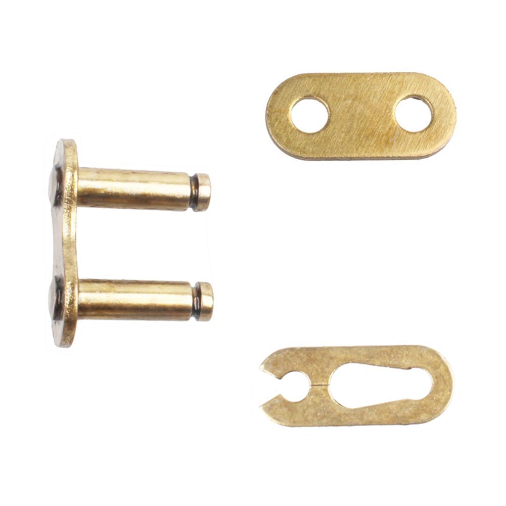 QAZAKY 10 Pcs Gold 428 Drive Chain Repair Master Connector Split