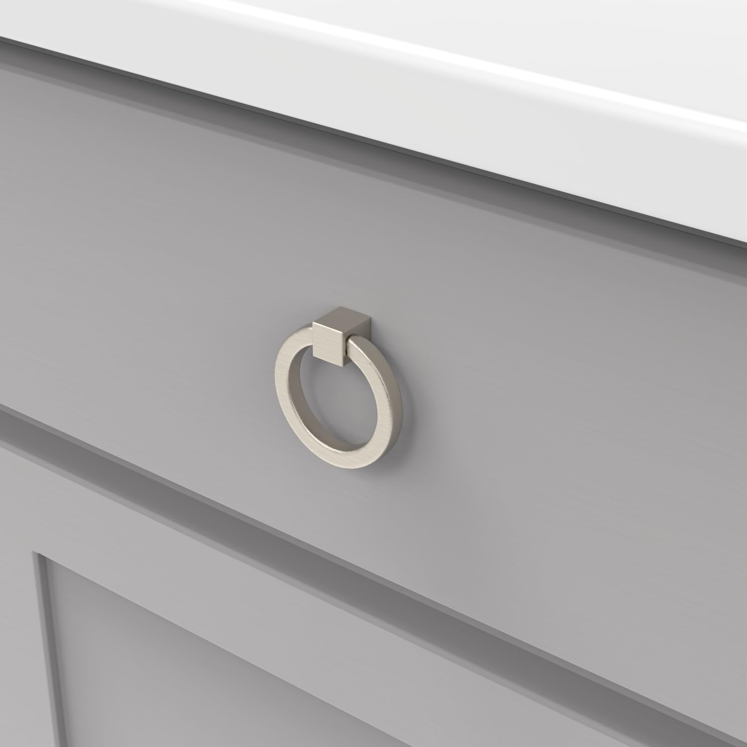 Hickory Hardware 10 Pack Solid Core Kitchen Cabinet Pulls, Luxury Cabinet Handles, Hardware for Doors & Dresser Drawers - Image 3