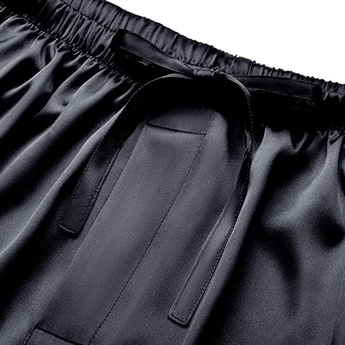 SIHA Men's Satin Pajama Boxer Shorts with Elastic Waistband, Pants S-4XL3