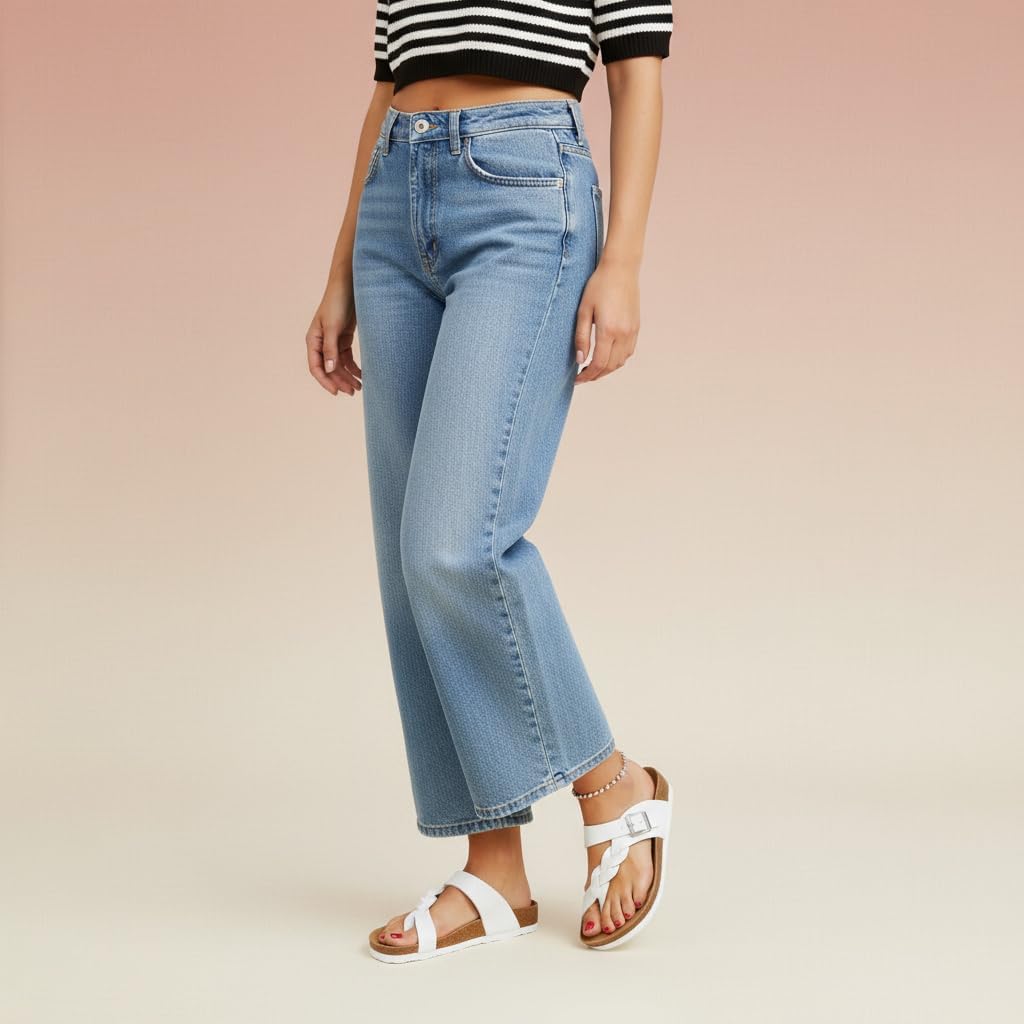 CUSHIONAIRE Women's Libby Cork footbed Sandal with +Comfort and Wide Widths Available, - Image 2