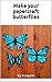 Make your papercraft butterflies: 3D puzzle | Paper sculpture | Papercraft template (Ecogami Papercraft Book 134) (English Edition)