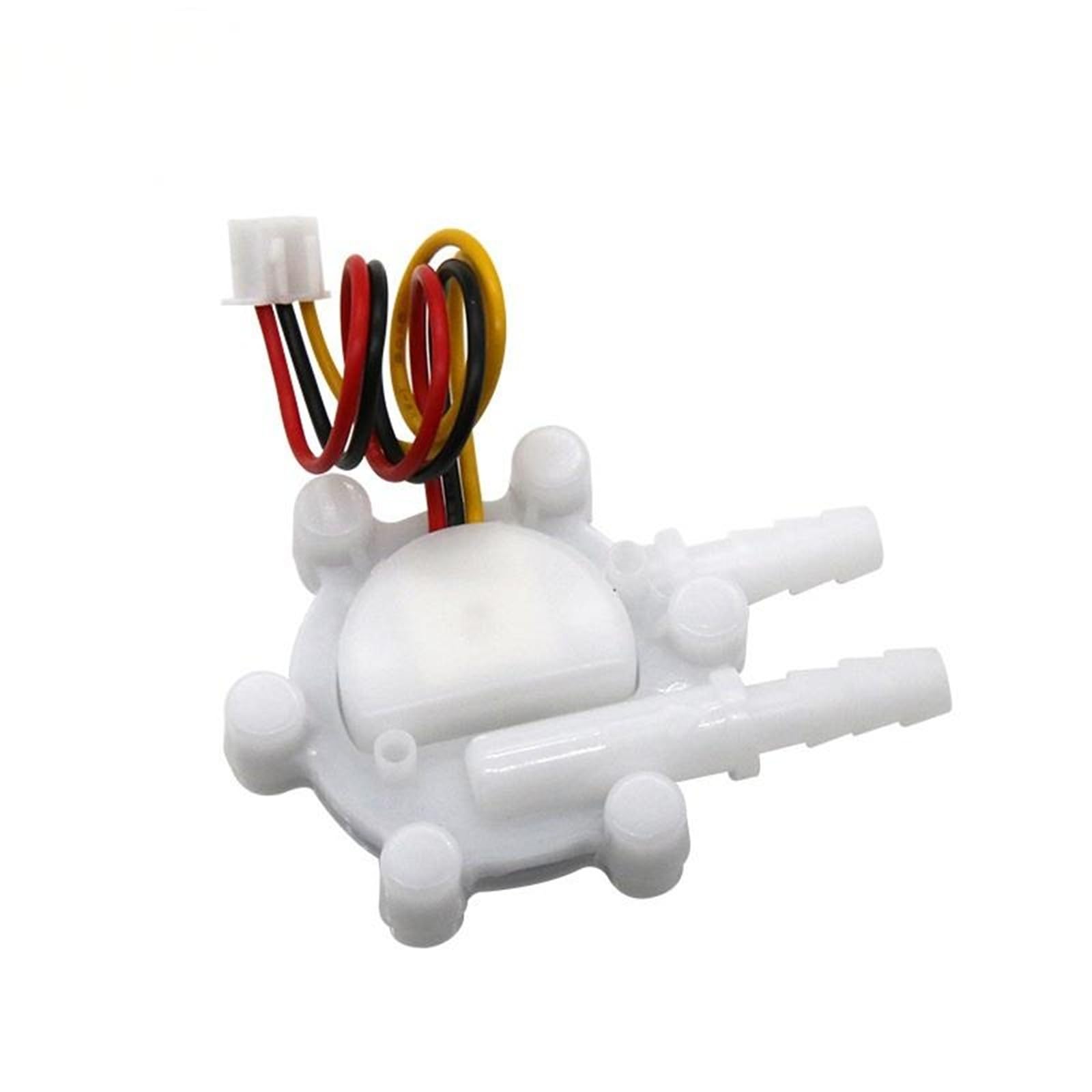MKHQST Flowmeter 2pcs Miniature Hall-Effect Water Flow Sensor 7mm For Coffee Machines Dispensers And Purifiers Model 2103(0°,Inner diameter 3.5mm)