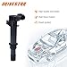DRIVESTAR Ignition Coil Pack 1999-2003 for Jeep Grand Cherokee, 2006 Commander, 2002-2007 for Dodge Ram 1500 Dakota Durango Mitsubishi Raider Replacement with UF270 C1231 UF297 4.7L V8 3.7L V6