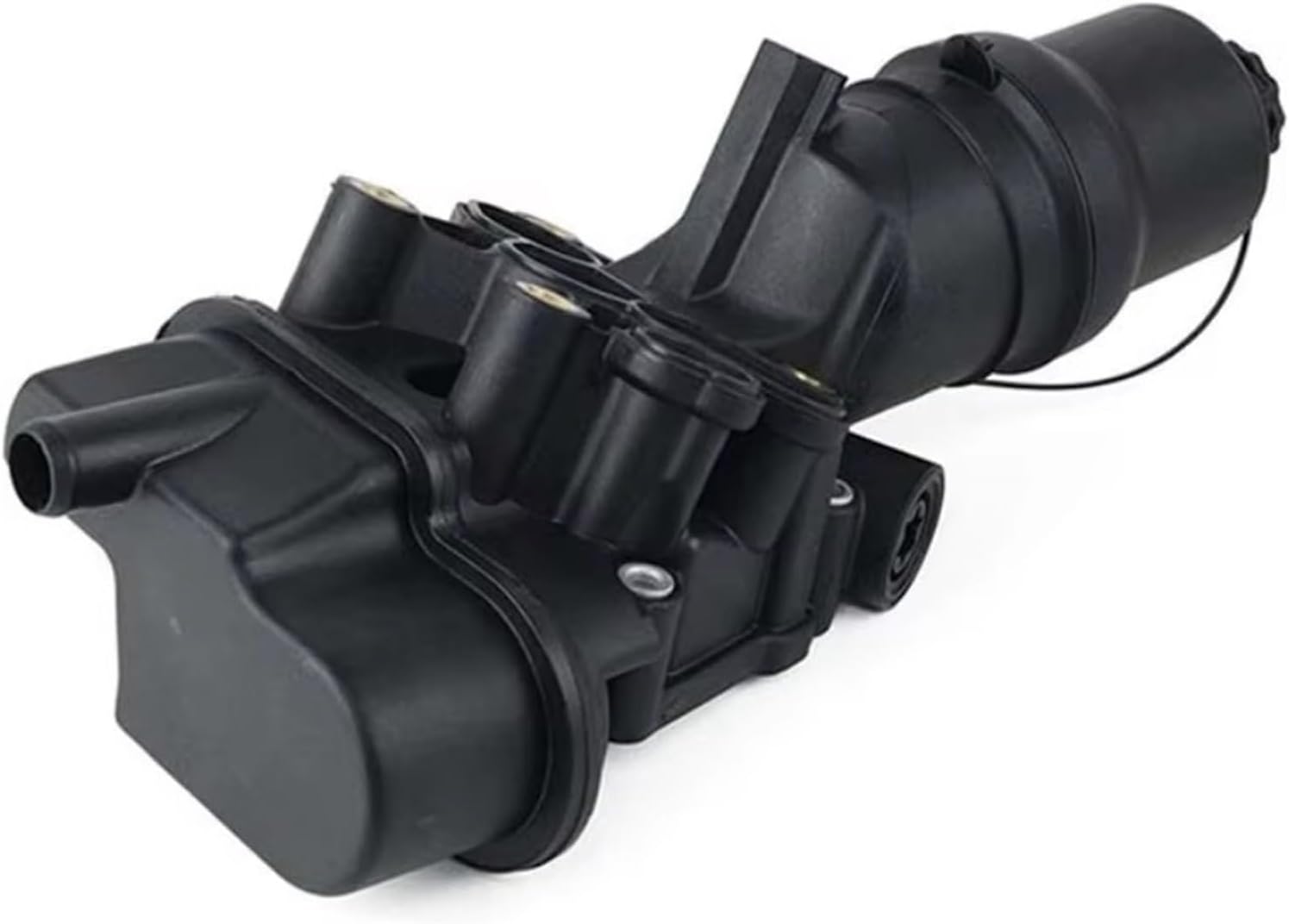 Oil Filter HOUSING Filter Cap 06D115397K 06D115397J 06D115397D 06D115397G Compatible with VW EOS Jetta III Passat Variant Touran 2.0 FSI