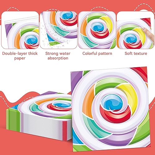 Image of 96pcs Candy World Party Supplies for 24 Guests Sweet Candy Tableware Set Lollipop Plates Napkins Dinnerware Table Decorations for Birthday Pink Donut Party Favors