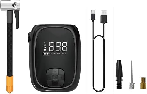 ePump by Elektrikat - Inflador de neumáticos portátil con bomba de aire inteligente, inflado rápido y fácil de neumáticos para automóviles,