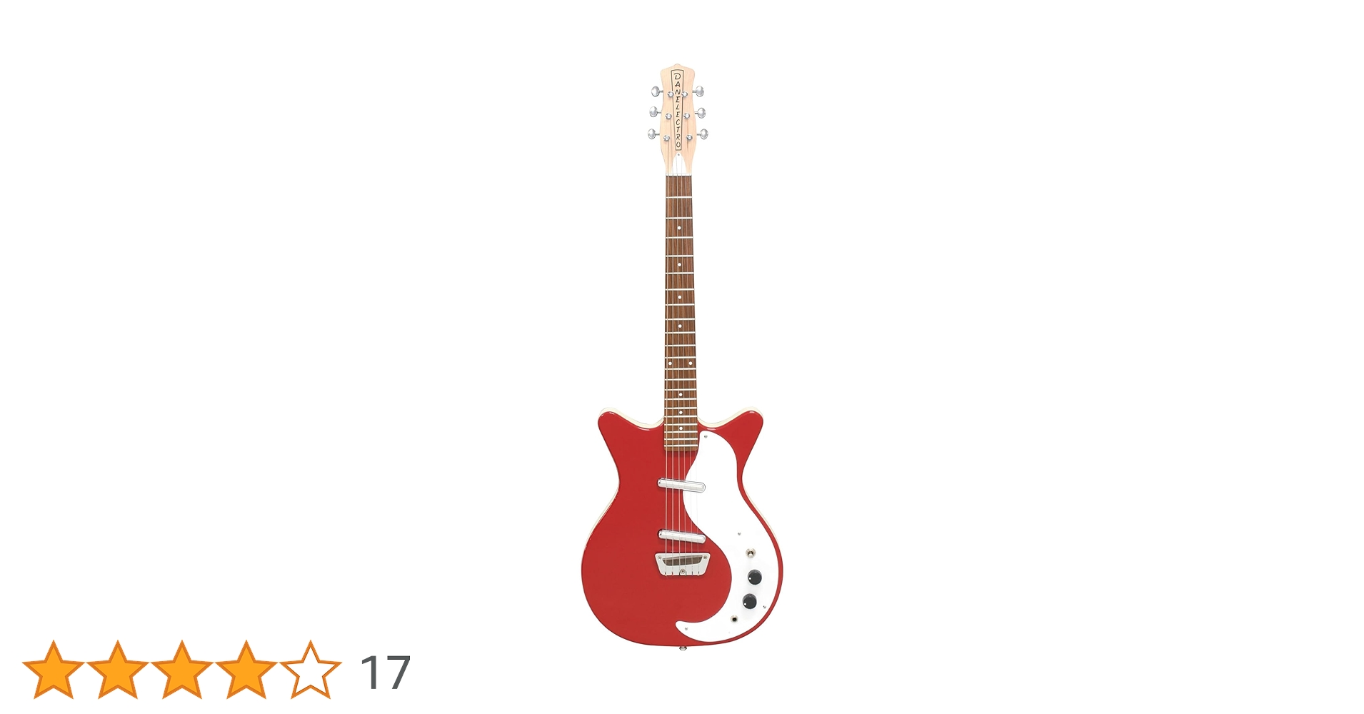 Amazon | Danelectro (ダンエレクトロ) エレキギター 復刻モデル STOCK