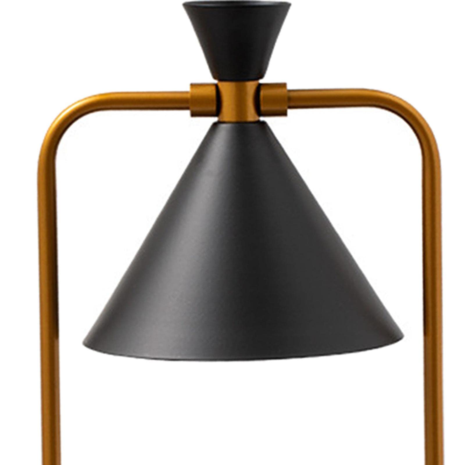 CALANDIS Electric Candle Warmer Lamp Wax Melt for Home Fragrance Living Room Beside Black | 1Electric Candle Warmer Lamp 2 LightSource