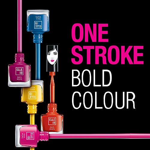 Elle18 Matte, Glossy Finish Nail Pops Color 161, 161, 5 Ml - Image 7