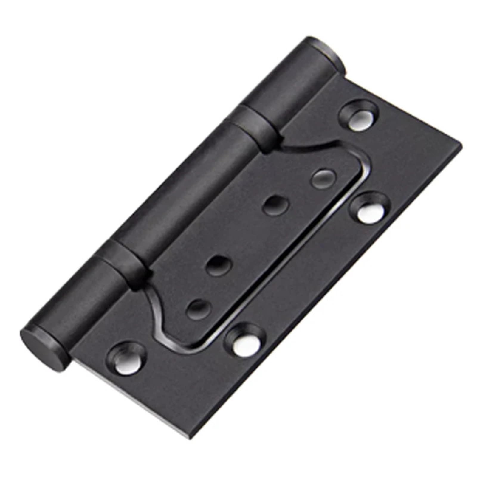 Kdhcvkz 2Pcs Black 2Pcs 4 In*3 In 2.5Mm Thick Stainless Steel Hinge For Wooden Doors(2Pcs Black)