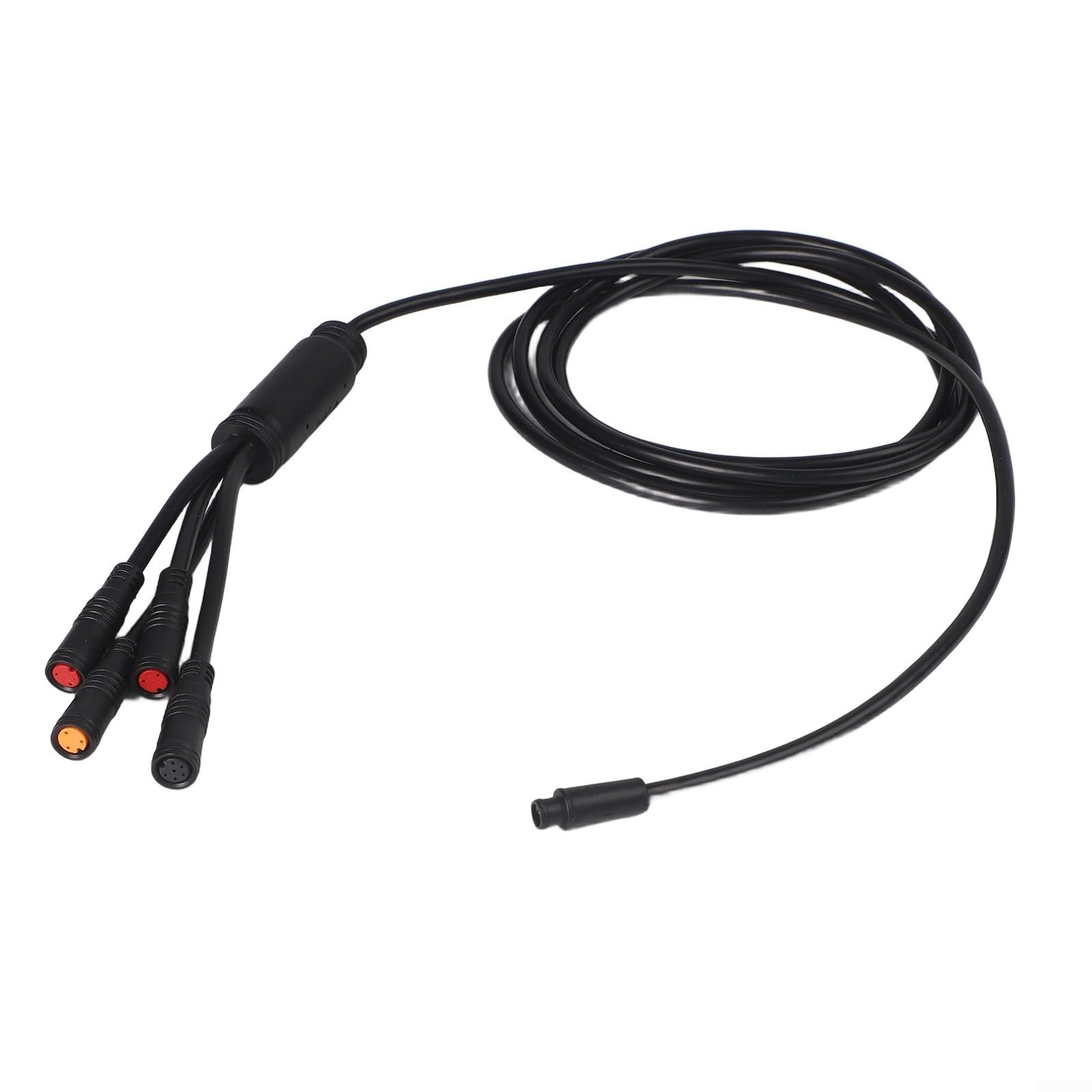 Câble de trottinette électrique pour 901 Display Controller Ligne de connexion Instrument Faisceau de câblage PVC 6 broches pour modèles 1T3/1T4/1T5, noir, 1,3 à 1,8 m (1T4 1,45 m)