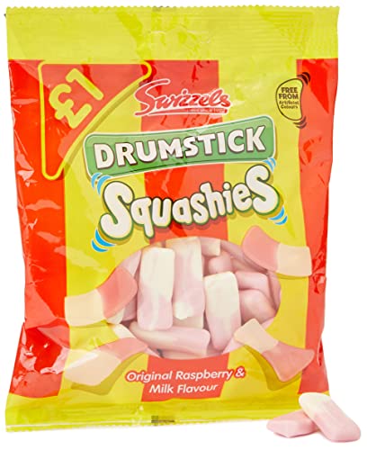 Swizzels Drumstick Squashies Frambuesa y Leche 120g miniatura 1
