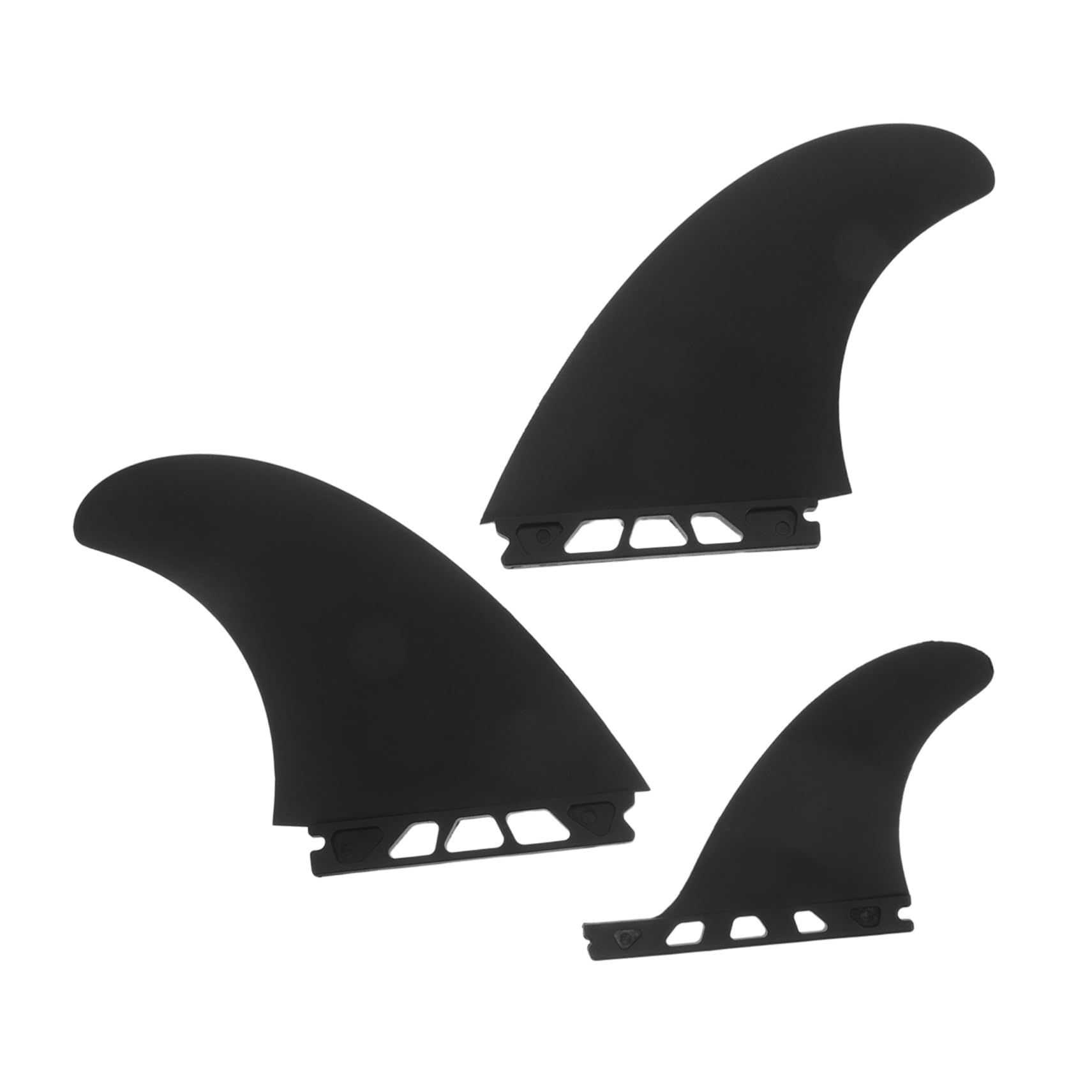 Milisten 3 Piezas Aleta de de Pala Aletas de reemplazo de Sup Black