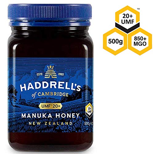 Haddrells of Cambridge Miel de Manuka | UMF20+/MGO 850+ | Miel de manu