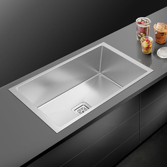 chirag Kitchen Sink 32 Inch (32x20x10) Handmade Single Bowl SS304 Stainless Steel Sink CHM3220 | HANDAMDE KITCHEN SINK | MATT | (B0BZDKHQ1L) Amazon Price History, Amazon Price Tracker