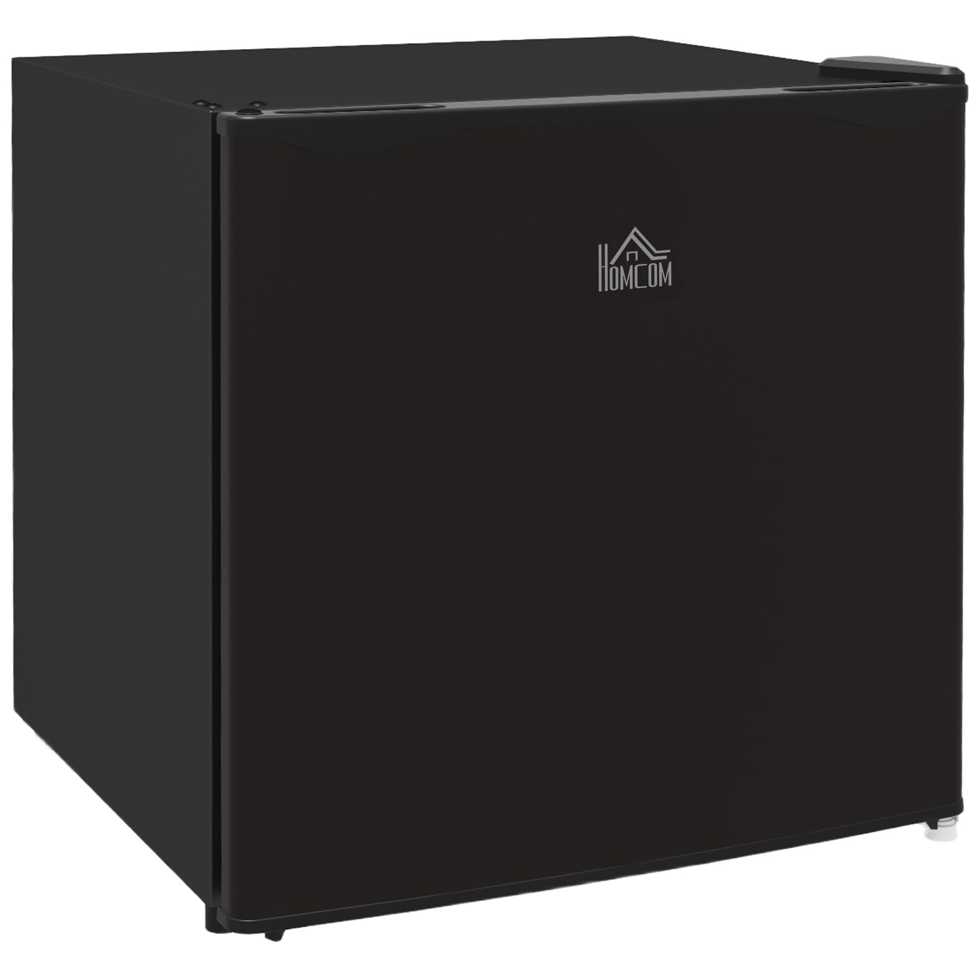 HOMCOM Tabletop Mini Freezer with 35 Litre Capacity, Small Freezer with Reversible Door, Adjustable Temperature and Removable Wire Shelf for Bedrooms, Home Office, Silver Tone — view 10